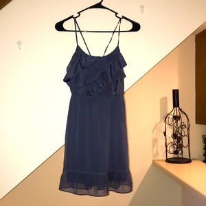 Navy mini dress